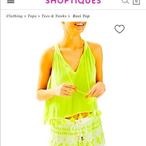 NWT Lilly Pulitzer Roxi Top Large